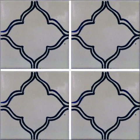 New Items / Talavera Tile 4x4 inch (90 pieces) - Style AZ012 / These beatiful handpainted Mexican Talavera tiles will give a colorful decorative touch to your bathrooms, vanities, window surrounds, fireplaces and more.