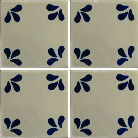 New Items / Talavera Tile 4x4 inch (90 pieces) - Style AZ066 / These beatiful handpainted Mexican Talavera tiles will give a colorful decorative touch to your bathrooms, vanities, window surrounds, fireplaces and more.