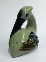 Ceramic handpainted Pelican figurine