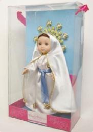 Our Lady of Lourdes 10'' Doll with Rosary