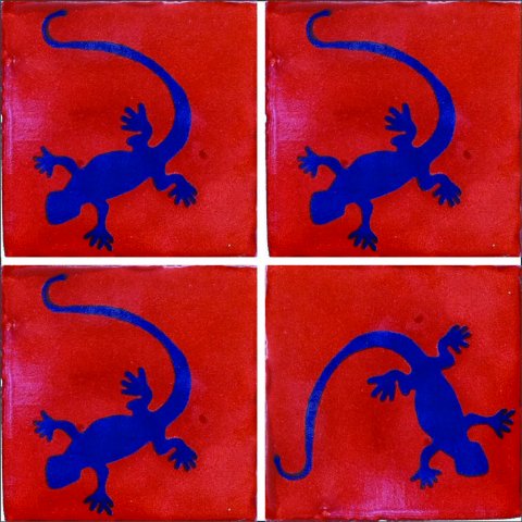 Novedades / Azulejos de Talavera 10x10cms (90 piezas) - Estilo AZ098 / Estos hermosos azulejos de Talavera le daran un toque de color a sus ba�os, lacabos, ventanas, chimeneas y m�s.